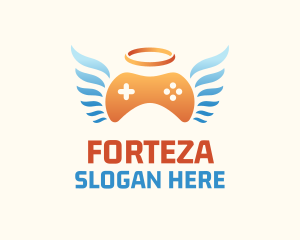 Holy Angel Gamepad logo design