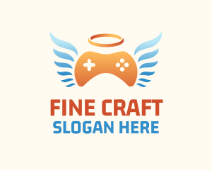 Holy Angel Gamepad logo design