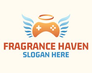 Holy Angel Gamepad logo design