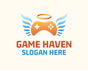 Playstation - Holy Angel Gamepad logo design