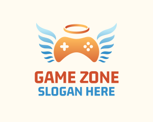 Holy Angel Gamepad logo design