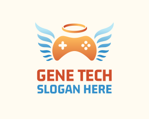 Holy Angel Gamepad logo design