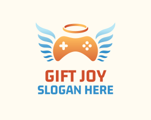 Holy Angel Gamepad logo design