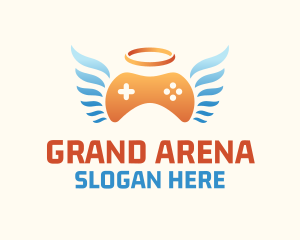 Holy Angel Gamepad logo design