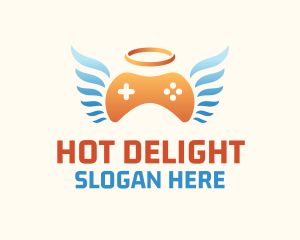 Holy Angel Gamepad logo design