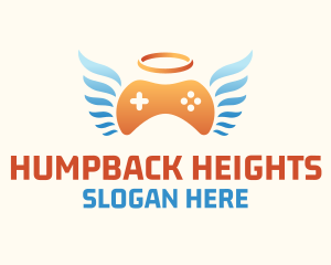 Holy Angel Gamepad logo design