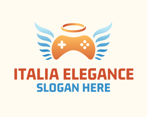 Holy Angel Gamepad logo design