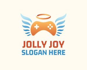 Holy Angel Gamepad logo design