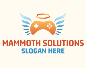 Holy Angel Gamepad logo design