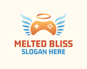 Holy Angel Gamepad logo design