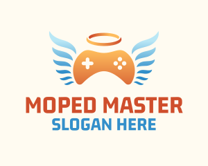 Holy Angel Gamepad logo design