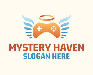 Holy Angel Gamepad logo design