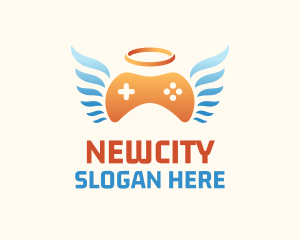 Holy Angel Gamepad logo design