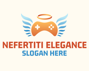 Holy Angel Gamepad logo design