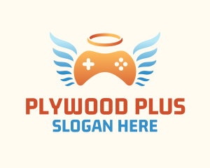 Holy Angel Gamepad logo design