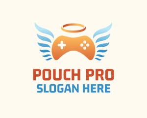 Holy Angel Gamepad logo design