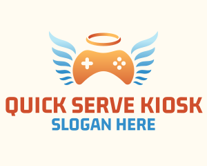 Holy Angel Gamepad logo design