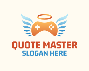 Holy Angel Gamepad logo design