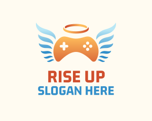 Holy Angel Gamepad logo design