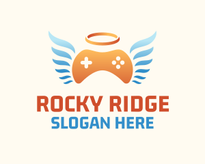 Holy Angel Gamepad logo design