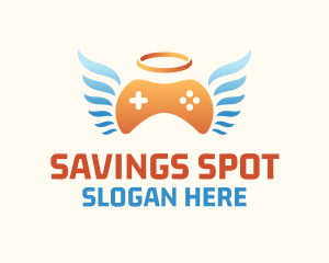 Holy Angel Gamepad logo design