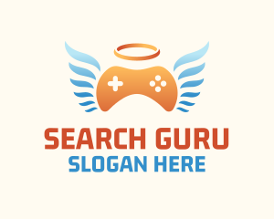 Holy Angel Gamepad logo design