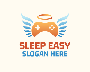 Holy Angel Gamepad logo design