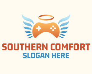 Holy Angel Gamepad logo design