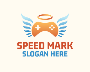 Holy Angel Gamepad logo design