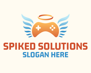 Holy Angel Gamepad logo design