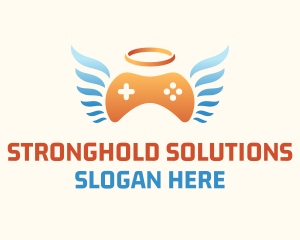 Holy Angel Gamepad logo design