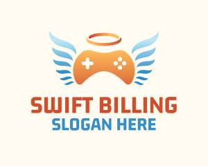 Holy Angel Gamepad logo design