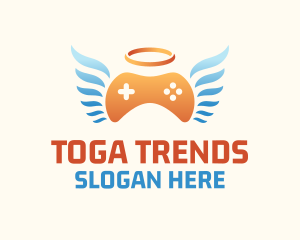 Holy Angel Gamepad logo design