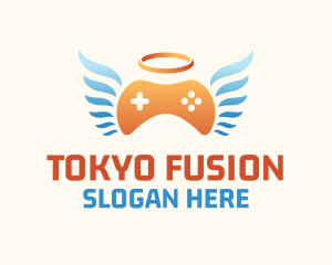 Holy Angel Gamepad logo design