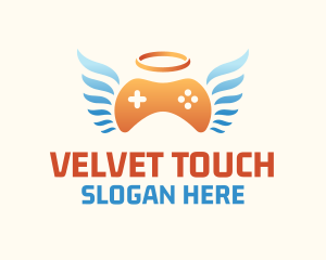 Holy Angel Gamepad logo design