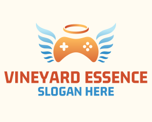 Holy Angel Gamepad logo design