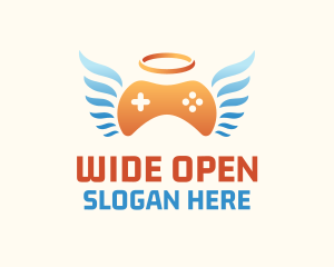 Holy Angel Gamepad logo design