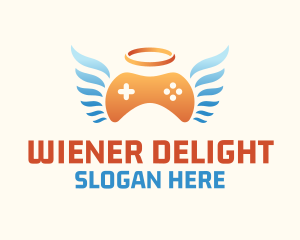 Holy Angel Gamepad logo design