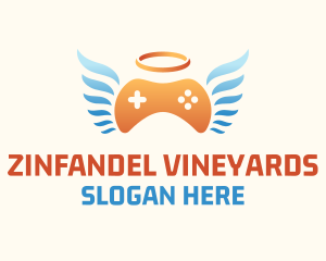 Holy Angel Gamepad logo design