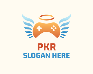 Holy Angel Gamepad logo design