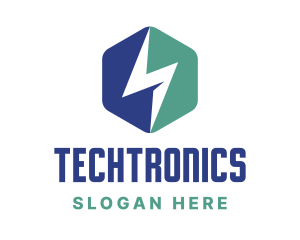 Electronics - Thunderbolt Electronics Company logo design
