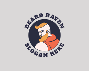 Beard - Beard Man Grooming logo design