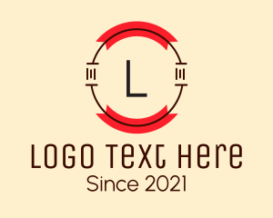 Banner - Retro Banner Badge logo design