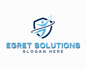 Shield Business Career logo design