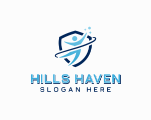 Shield Business Career logo design