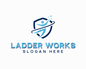 Shield Business Career logo design