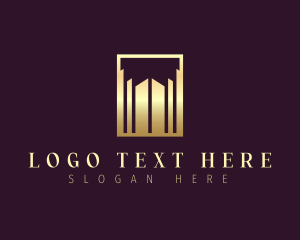 Luxury - Luxury Building Property logo design