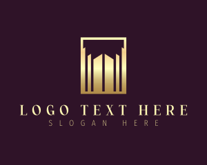 Luxury Building Property Logo