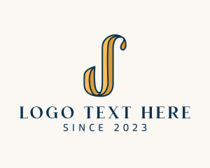 Letter An - Elegant Boutique Apparel logo design