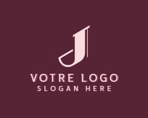 Boutique - Elegant Jewelry Accessory Letter J logo design